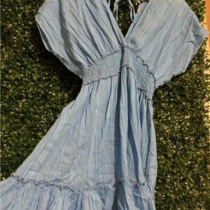 Blue Women's Dress size small
